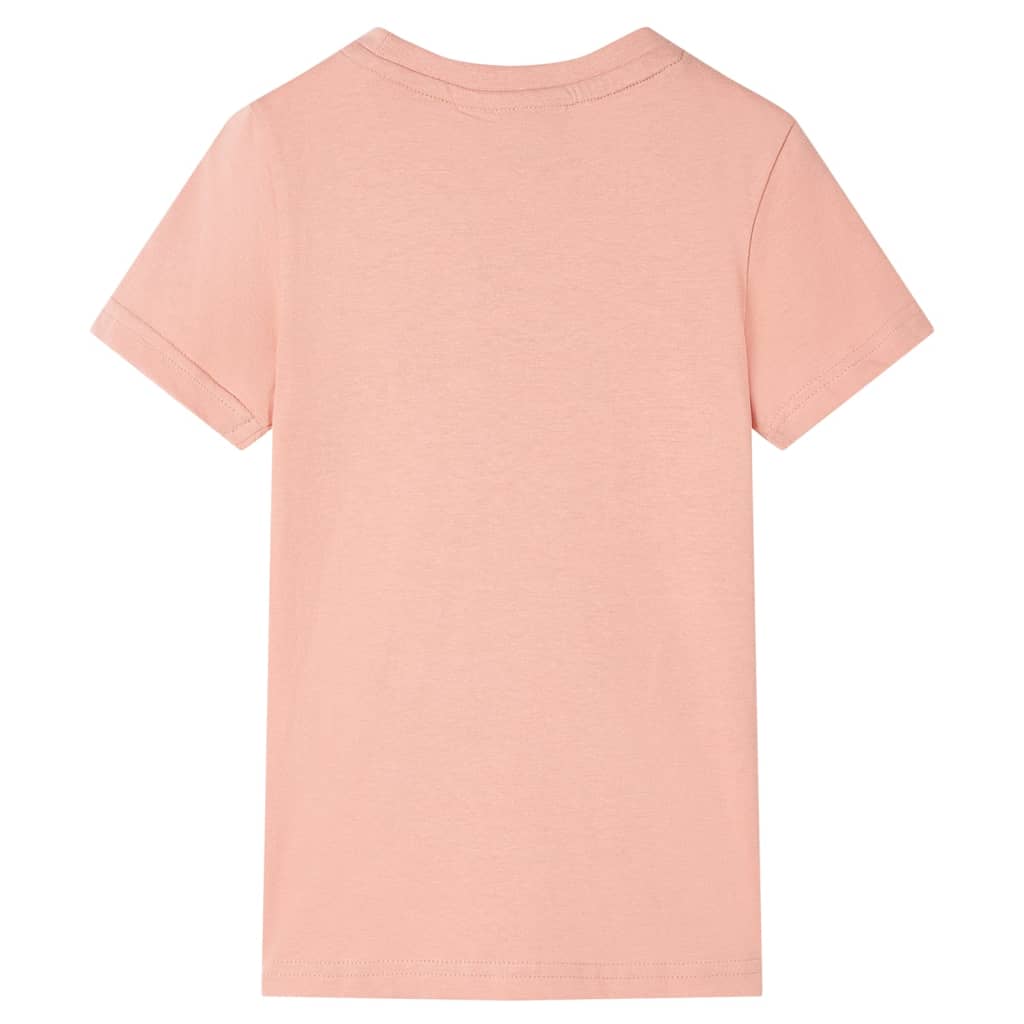 T-shirt enfant orange clair 116