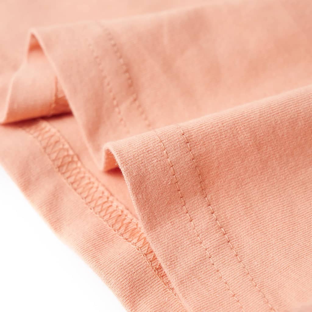T-shirt enfant orange clair 116