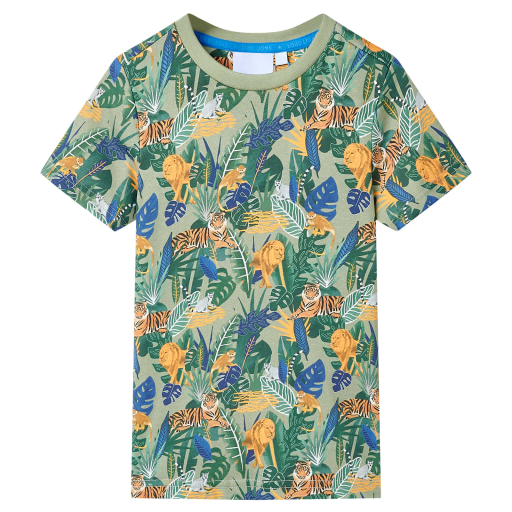 Children's Short-Sleeve Shirt Multicolored 140