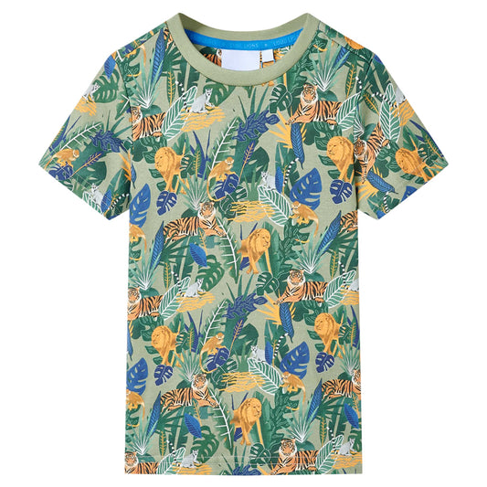 Children's Short-Sleeve Shirt Multicolored 140