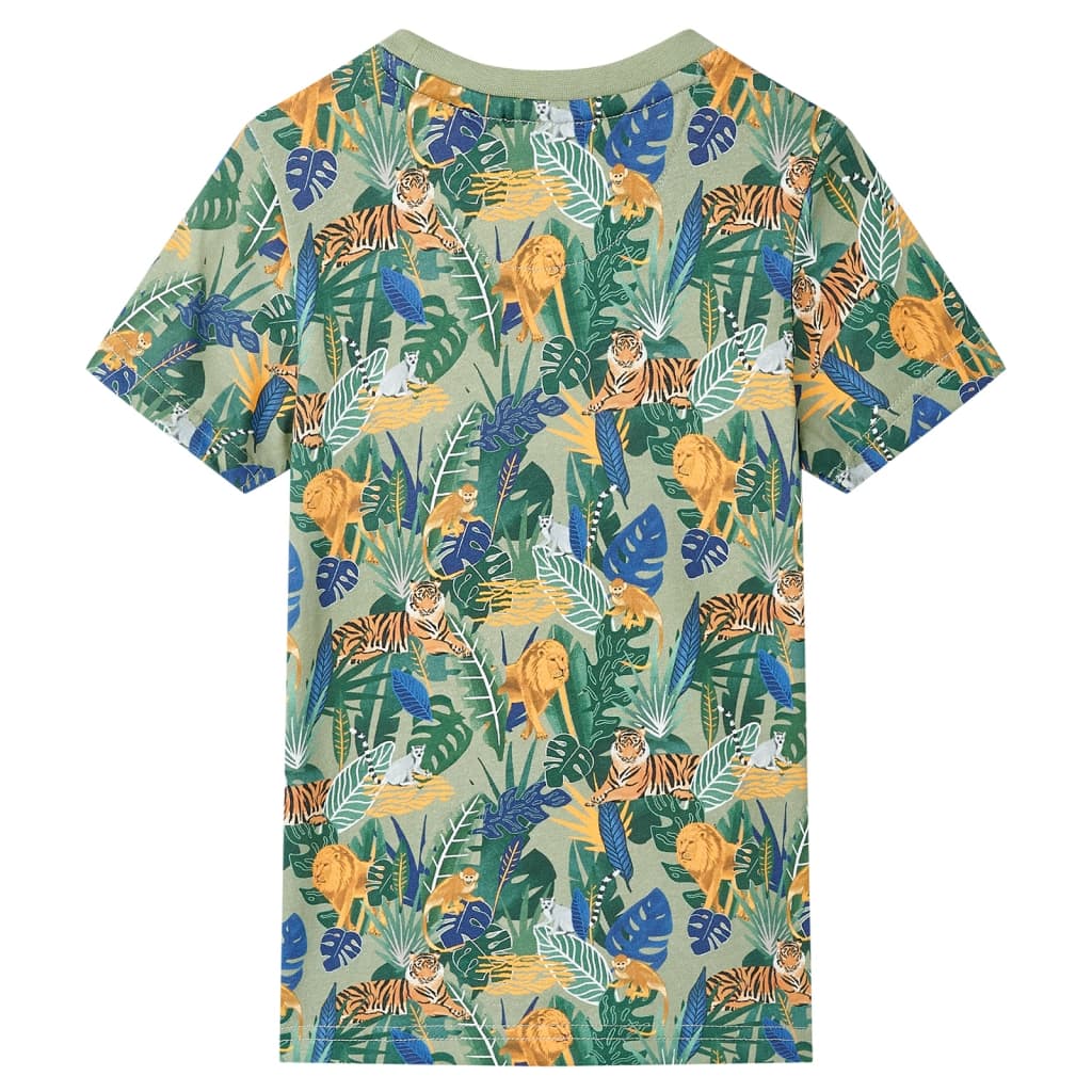 Children's Short-Sleeve Shirt Multicolored 140