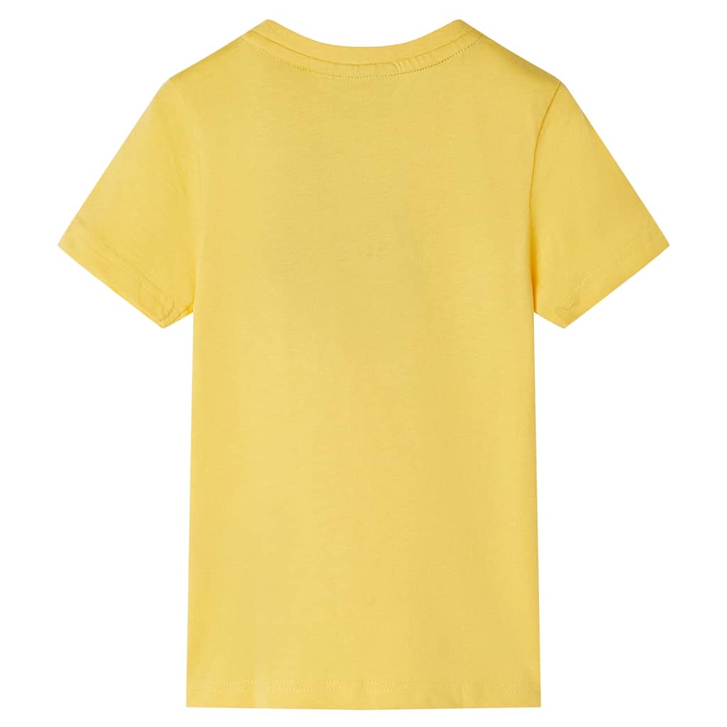 Kids' Short-Sleeve T-Shirt Light Ochre 104