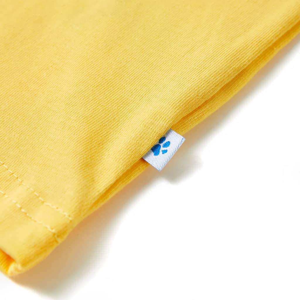 Kids' Short-Sleeve T-Shirt Light Ochre 104