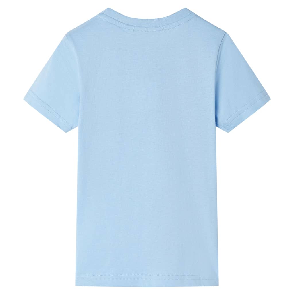 Kids' Short-Sleeved T-Shirt Light Blue 104