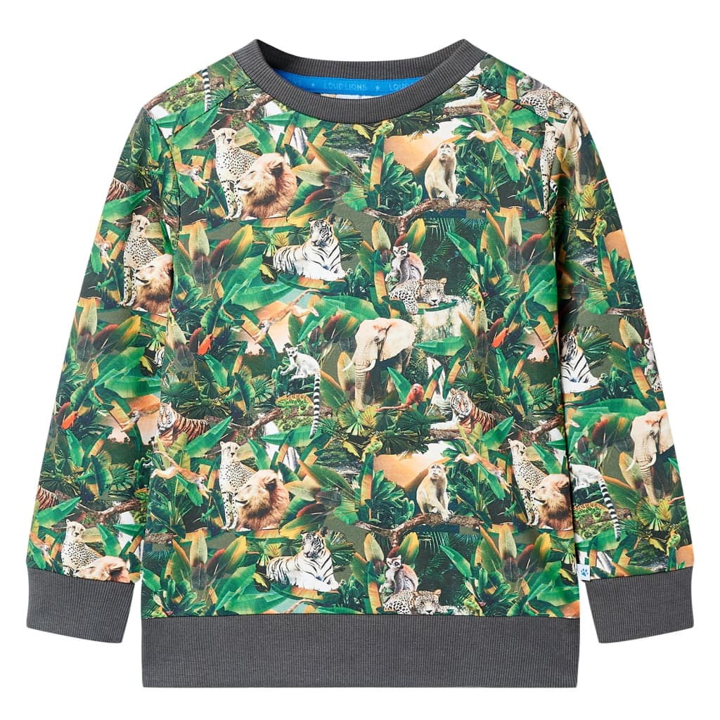 Kids' Sweatshirt Jungle Motif 104