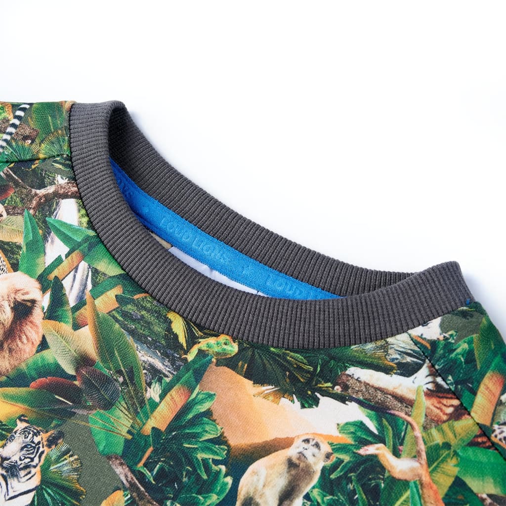 Kids' Sweatshirt Jungle Motif 128