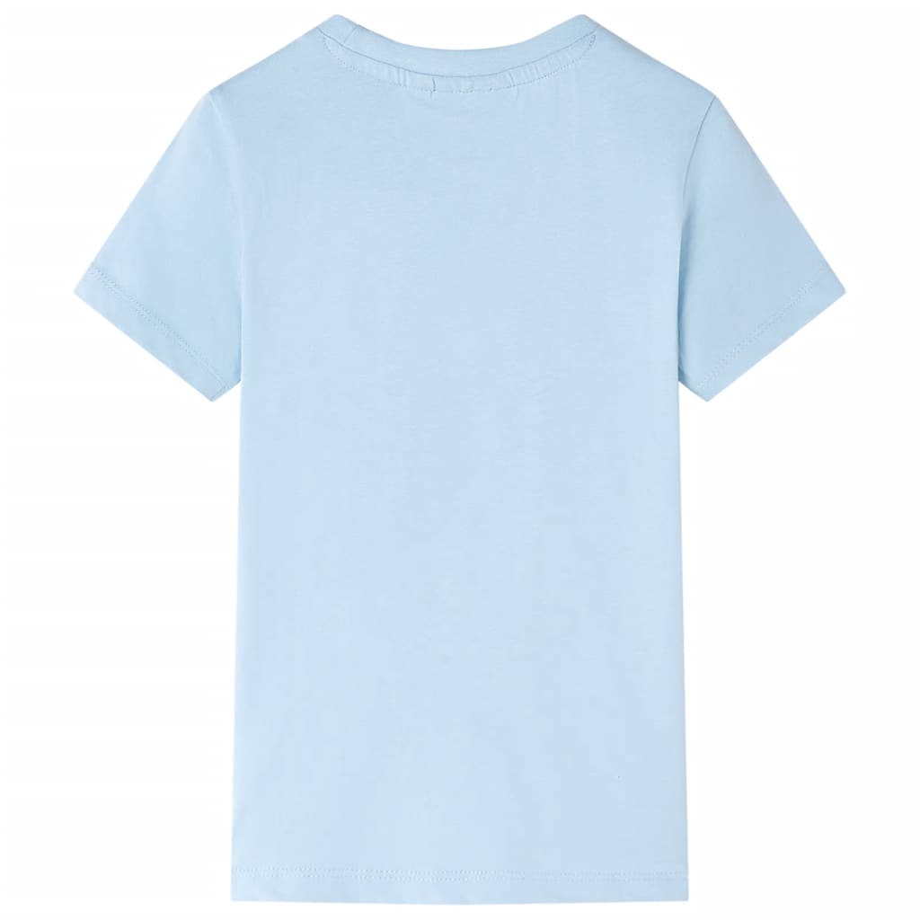 T-shirt enfant bleu clair 104