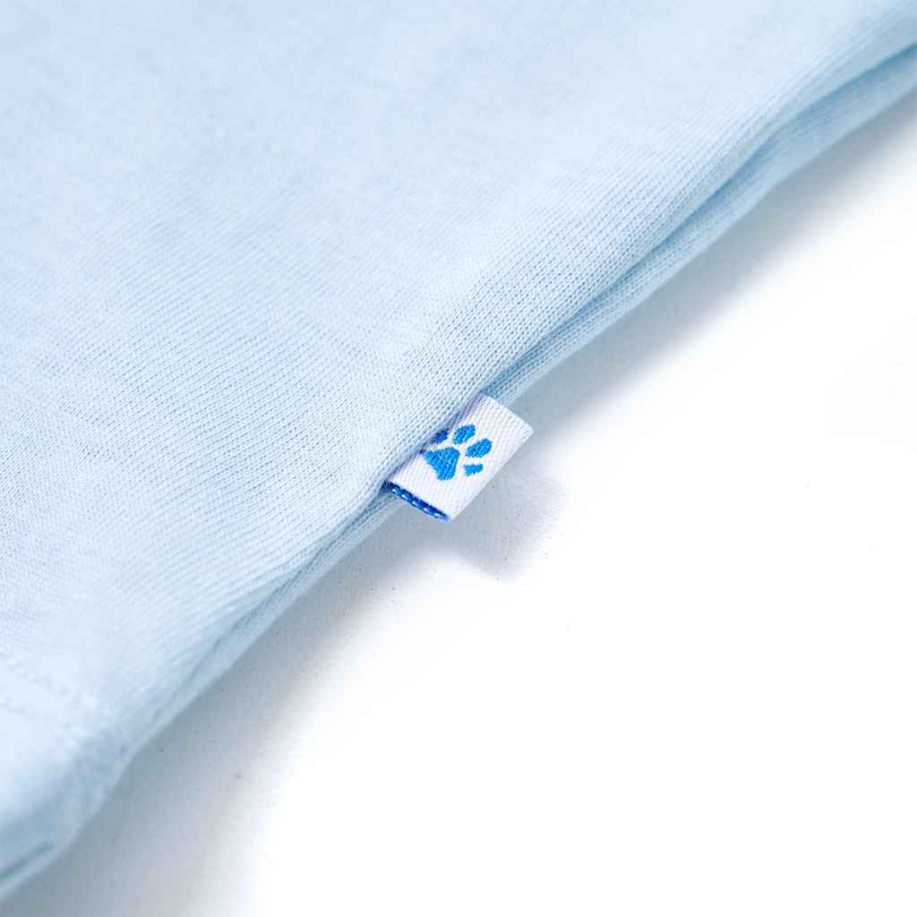 T-shirt enfant bleu clair 104