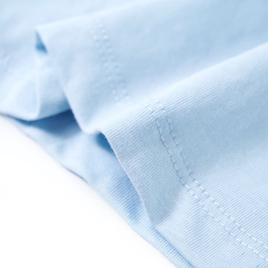 T-shirt enfant bleu clair 104