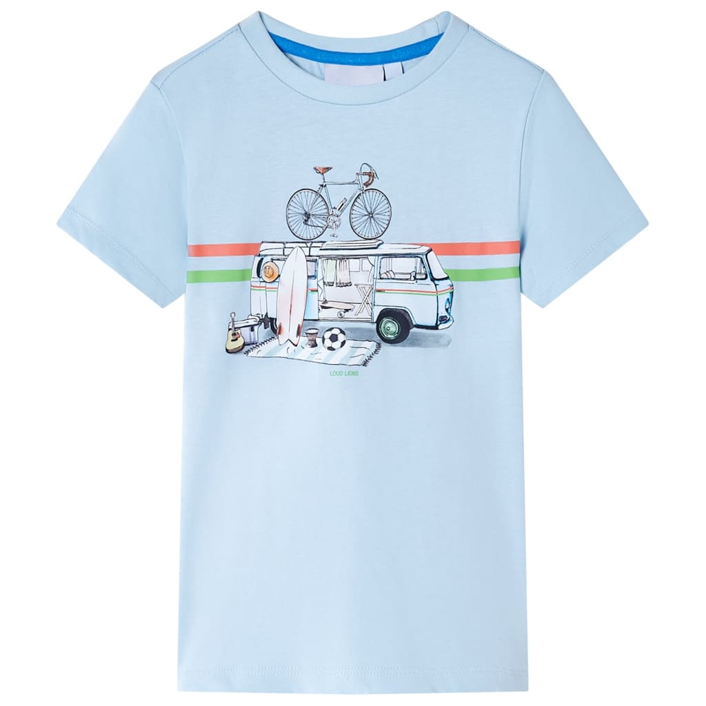 Kids' T-Shirt Light Blue 128
