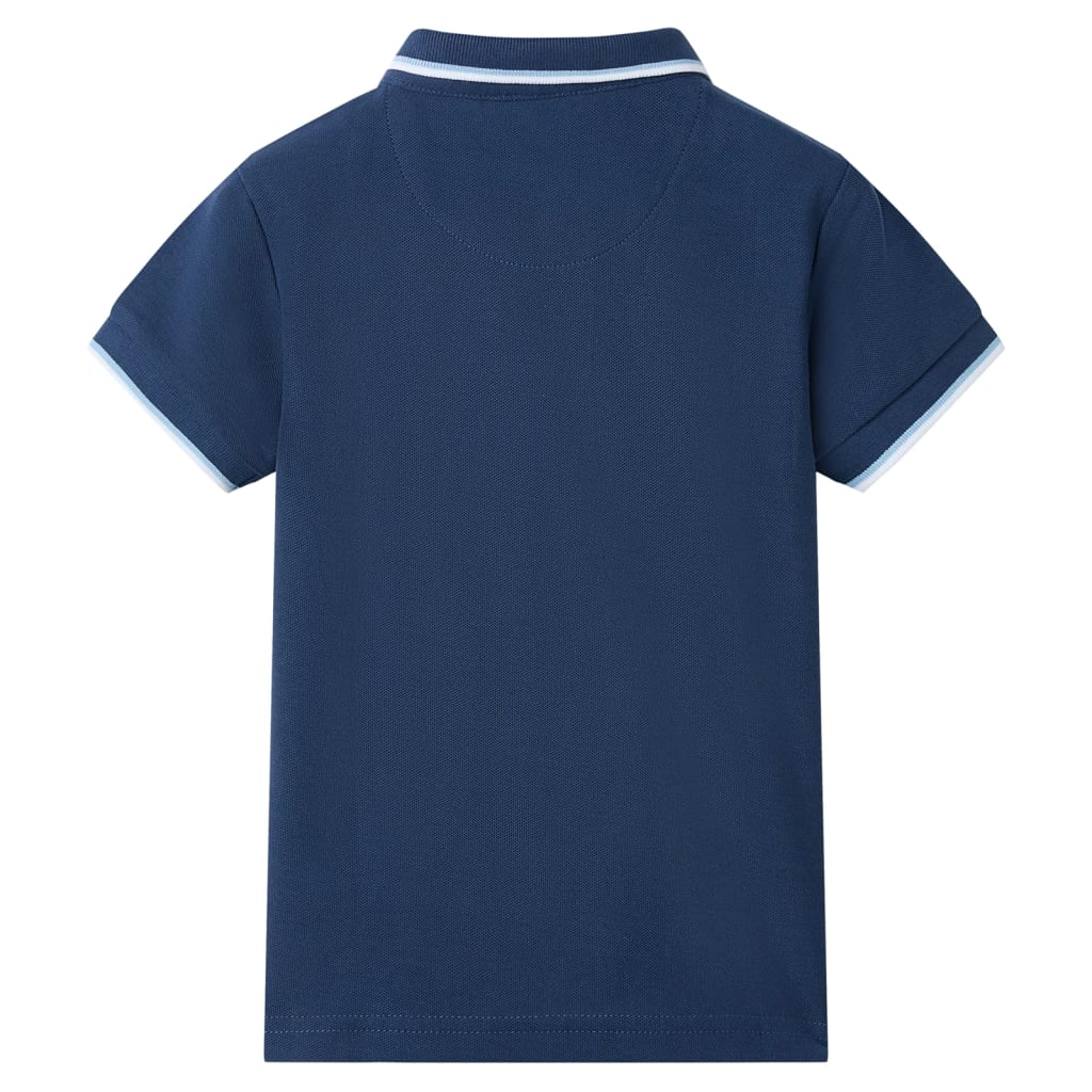Children's Polo Shirt Dark Blue 92