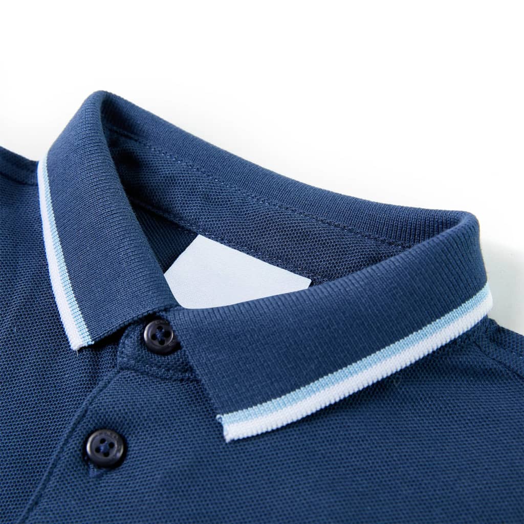 Children's Polo Shirt Dark Blue 92