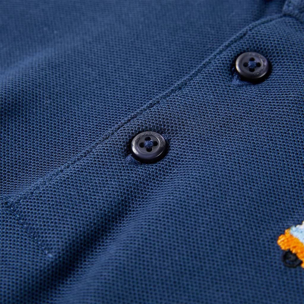 Children's Polo Shirt Dark Blue 92