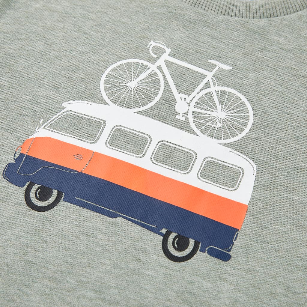 Children's Sweatshirt Light Khaki Mélange 92