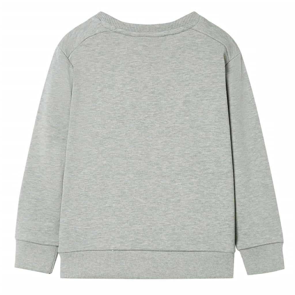 Sweat-shirt Enfant Kaki Clair Chiné 116