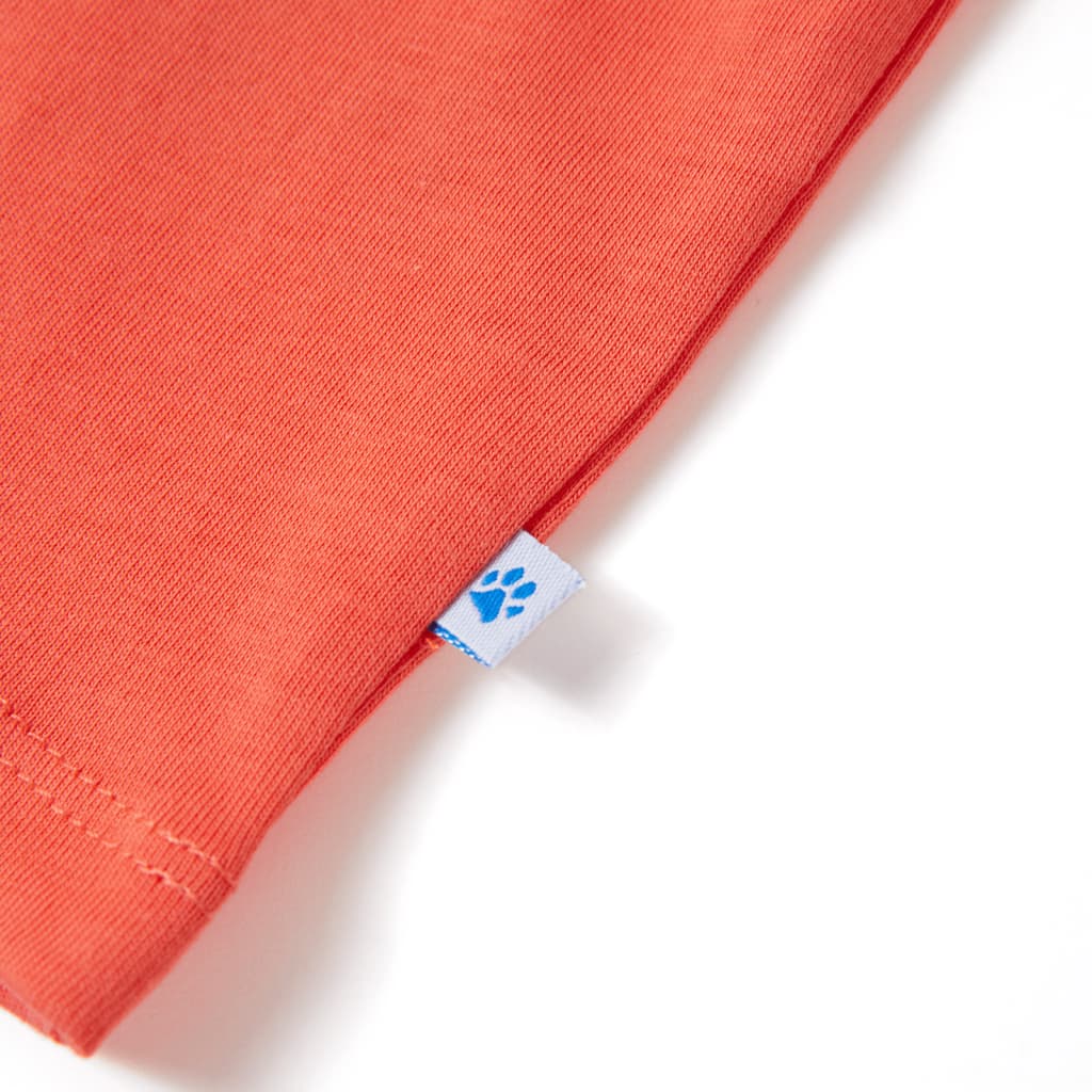 T-shirt manches courtes enfant rouge clair 116