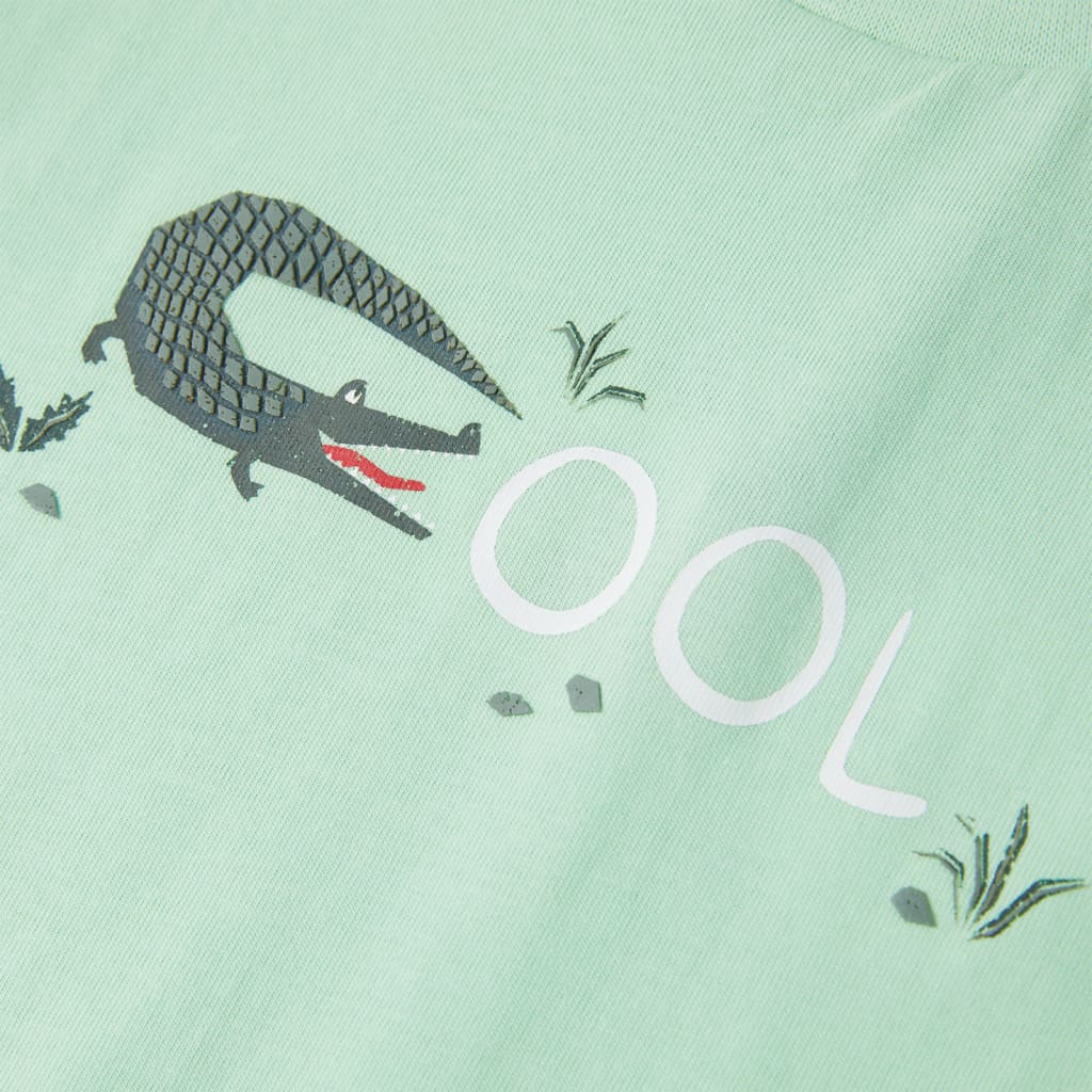 Kids' Short-Sleeve T-Shirt Light Green 92