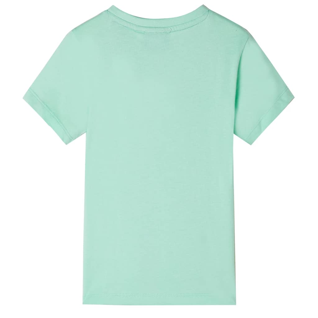 Children's Short-Sleeved T-Shirt Light Green 116