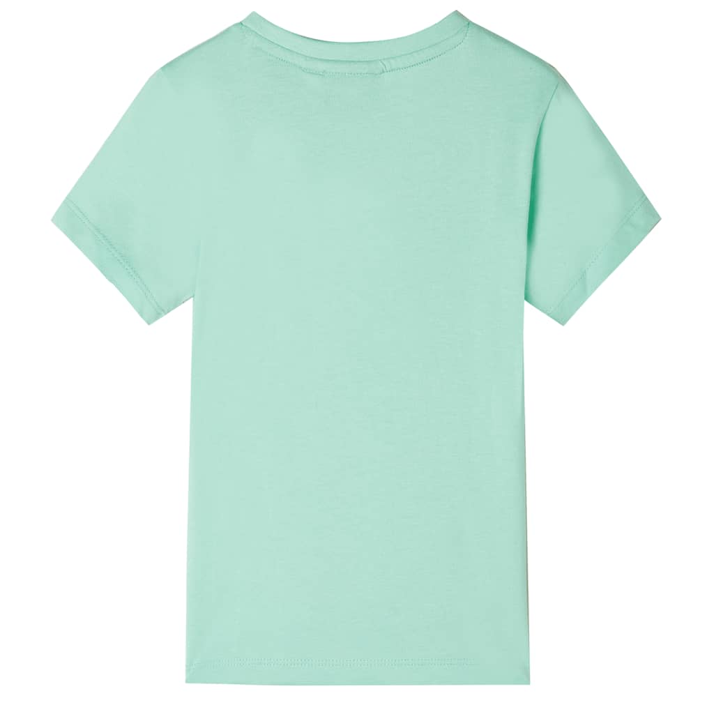Kids' Short-Sleeve T-Shirt Light Green 128