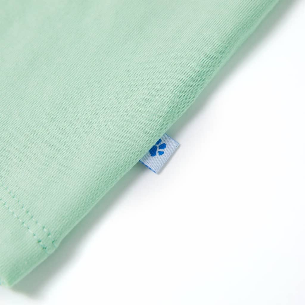 Kids' Short-Sleeve T-Shirt Light Green 128