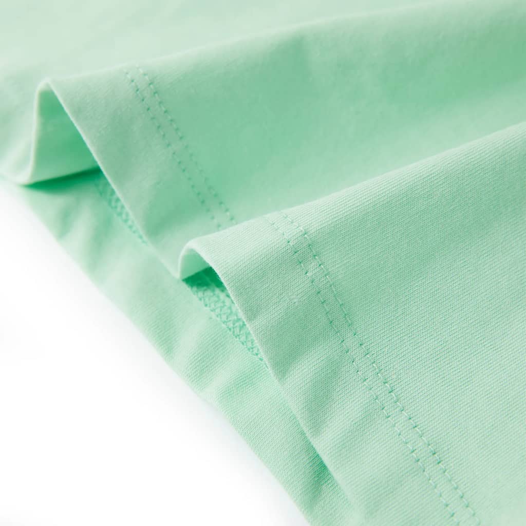 Kids' Short-Sleeve T-Shirt Light Green 128