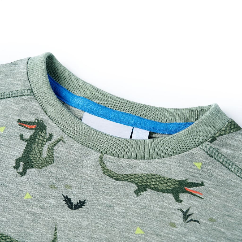 Kids' Sweatshirt Light Khaki Marl 140