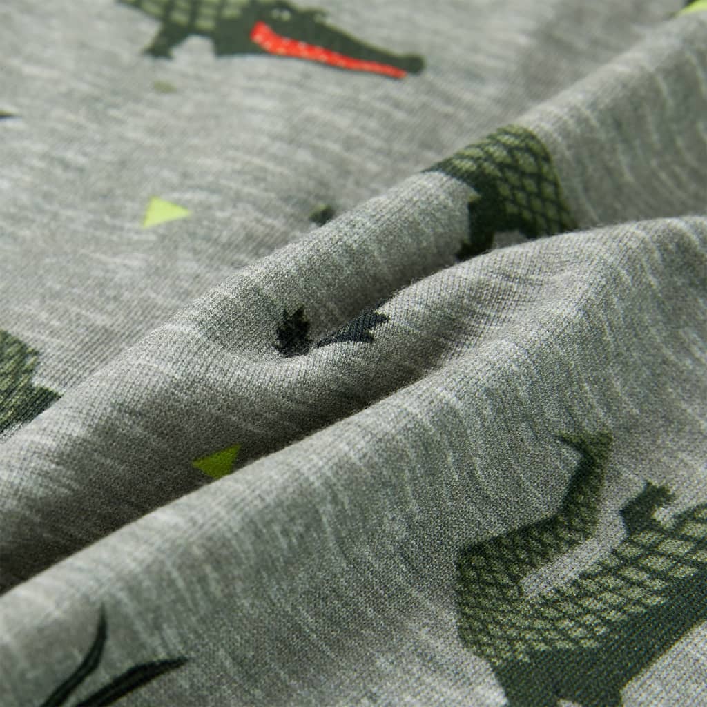 Kids' T-Shirt Light Khaki Mélange 140