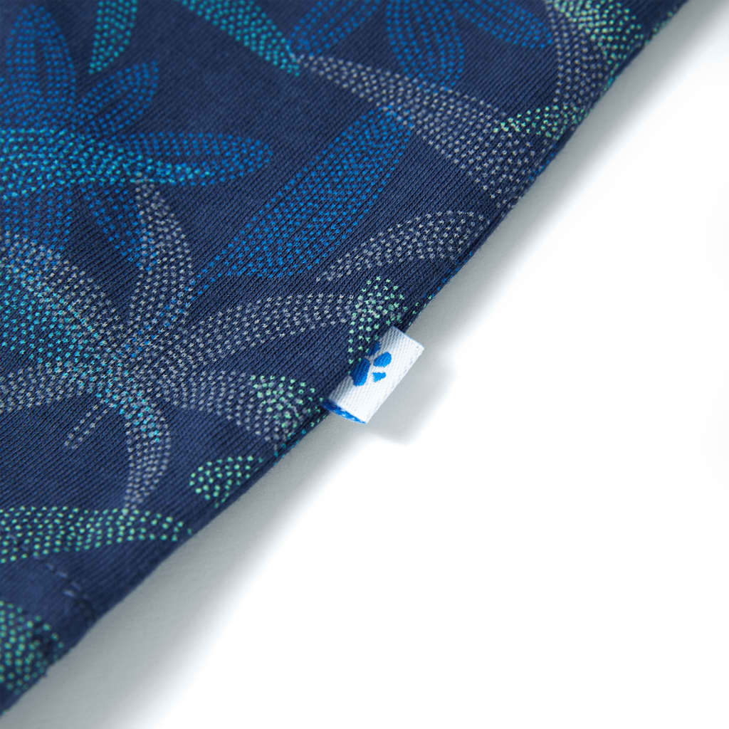 T-shirt enfant bleu marine 128