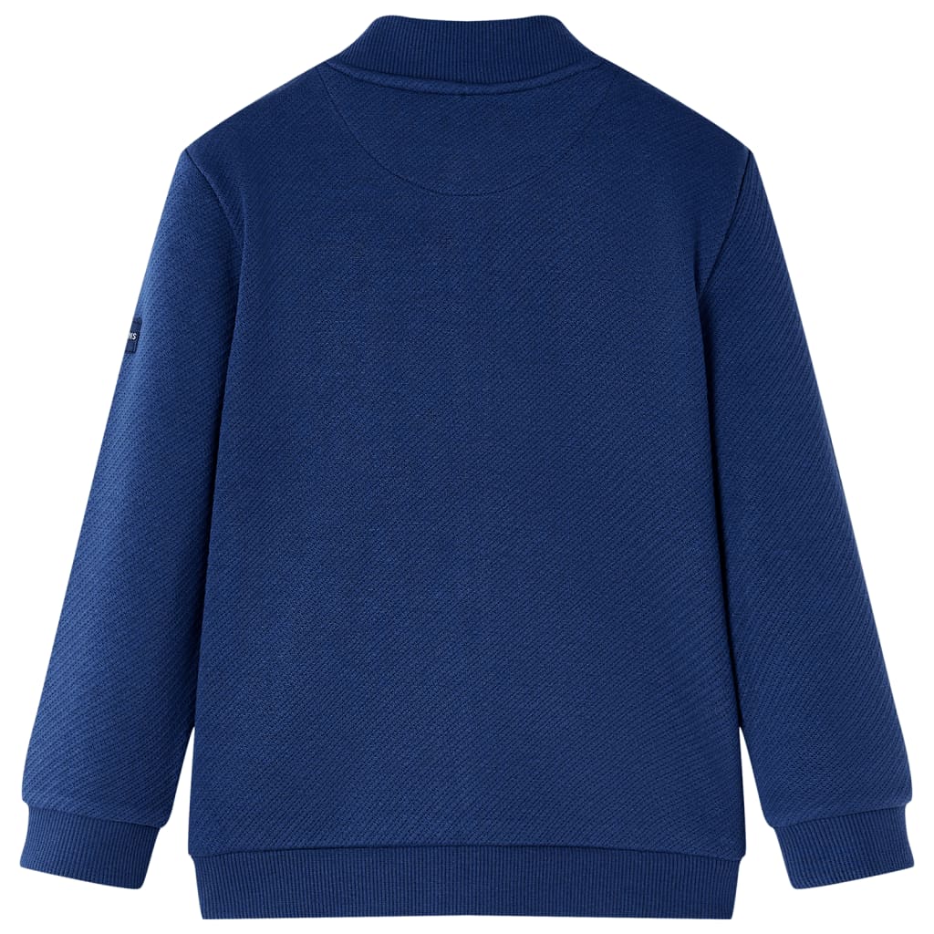 Sweatshirt zippé enfant Marine 104