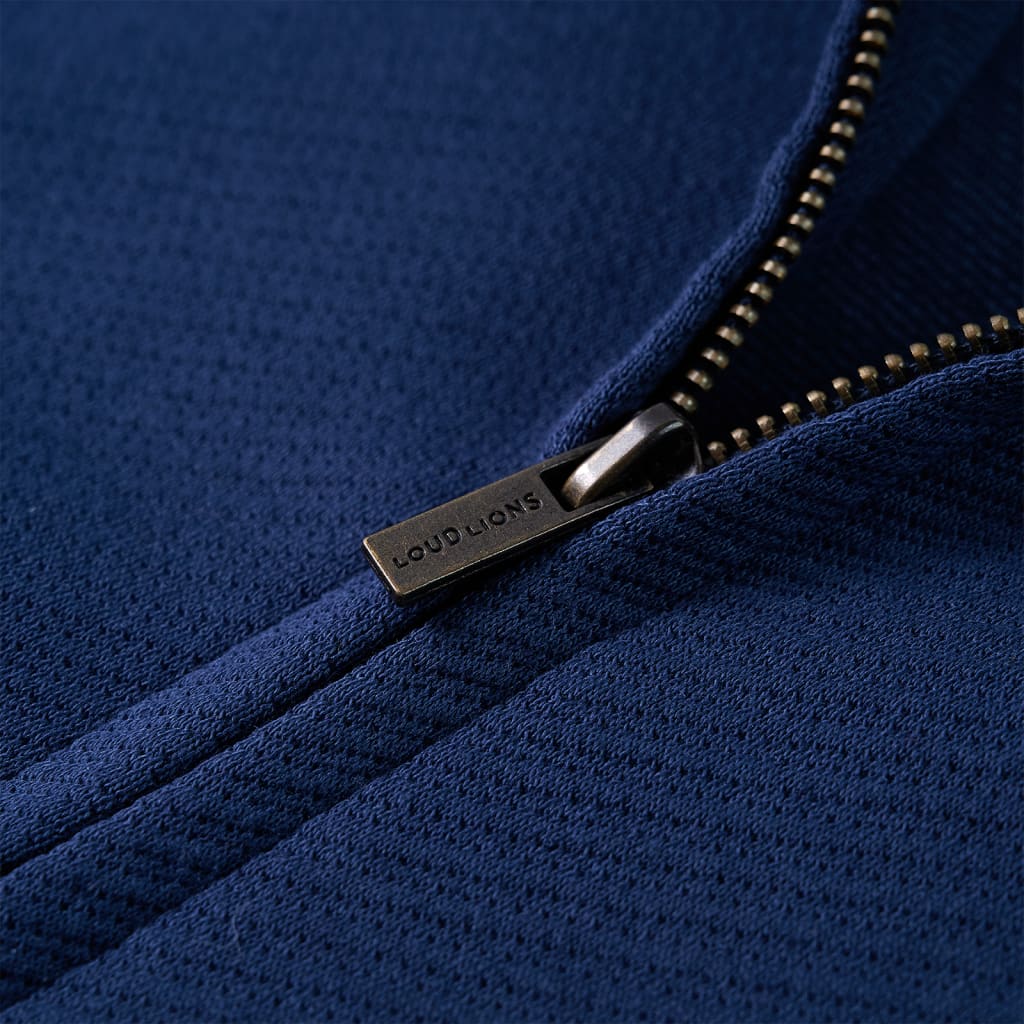 Sweatshirt zippé enfant Marine 104