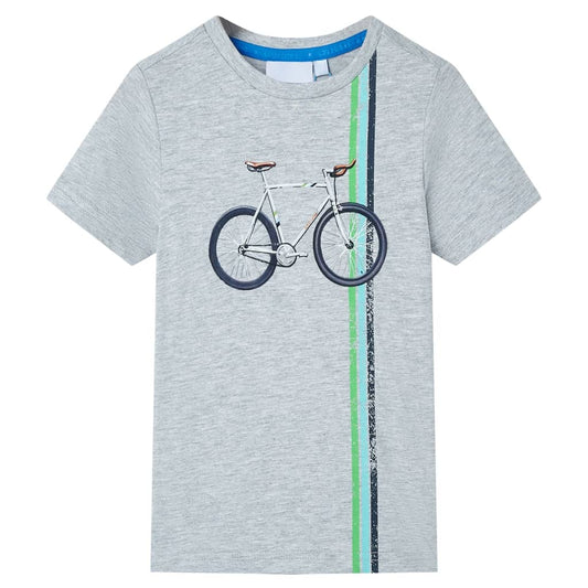 Children's Short-Sleeved T-Shirt Grey 140
