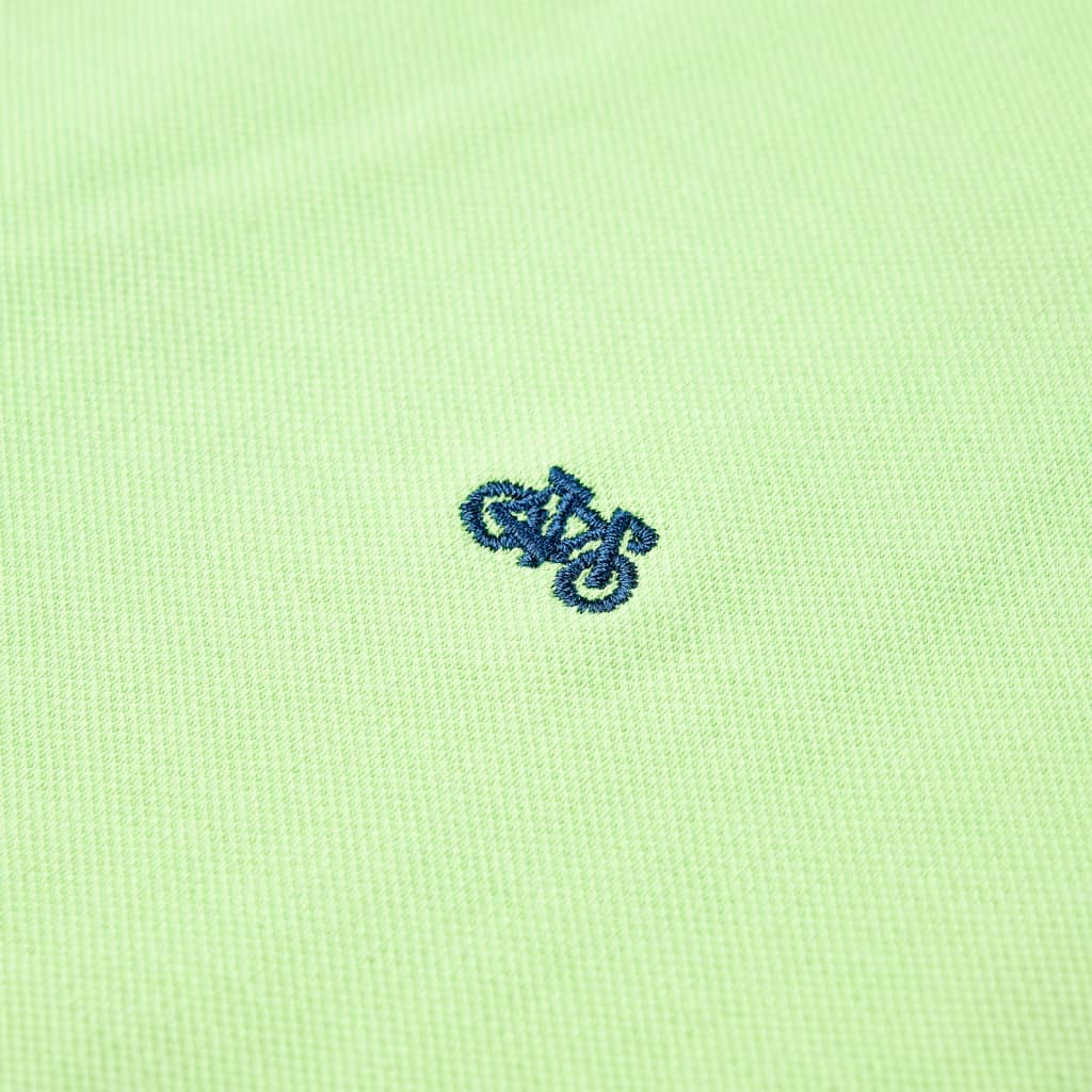 Polo enfant vert fluo 116