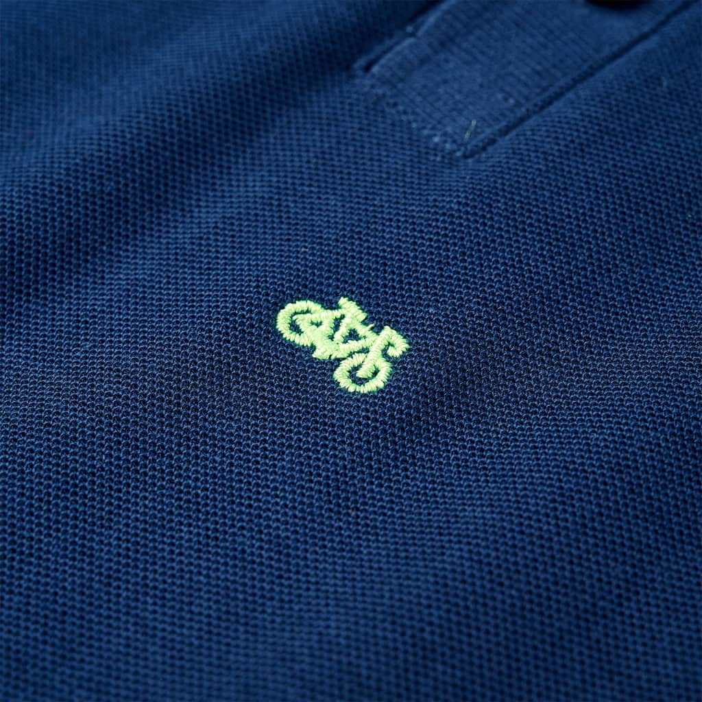 Kids' Polo Shirt Navy Blue 92