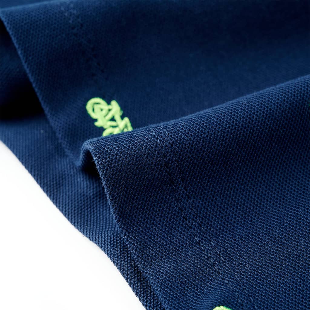 Kids' Polo Shirt Navy Blue 92