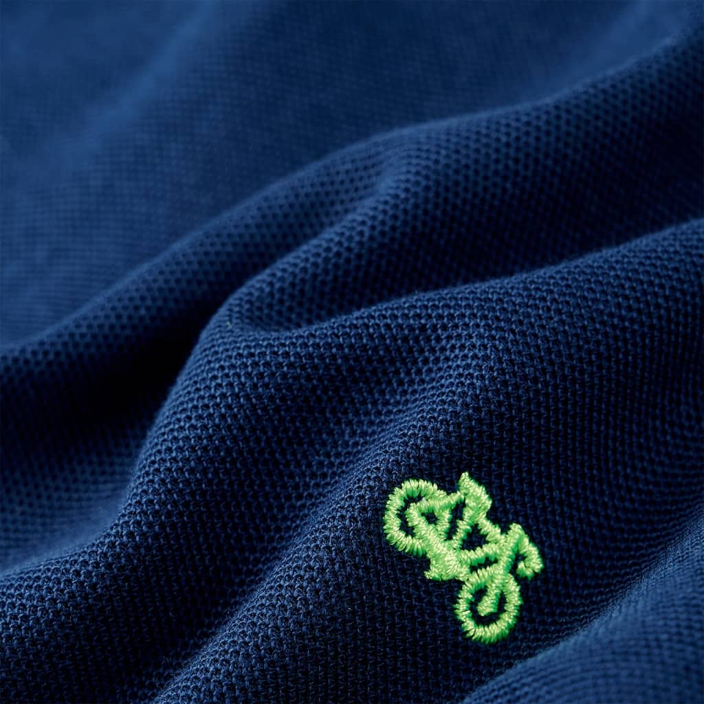 Polo enfant bleu marine 104