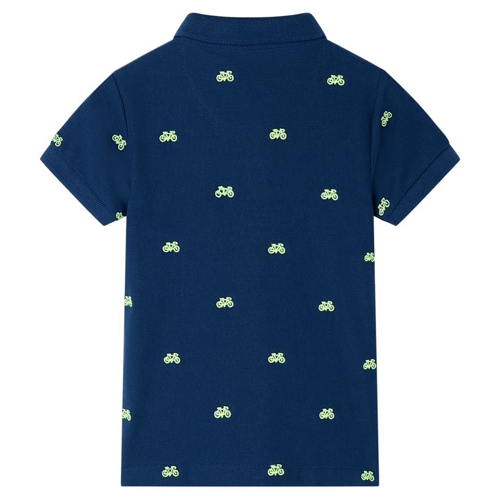 Polo enfant marine 116