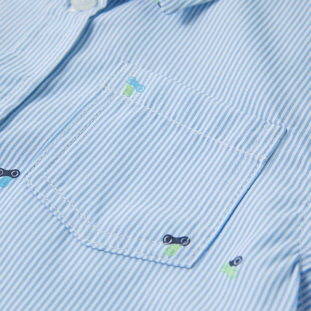 Children's shirt light blue 104