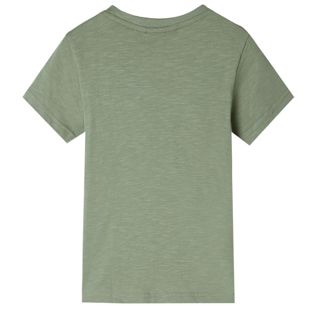T-shirt manches courtes enfant Kaki clair 116