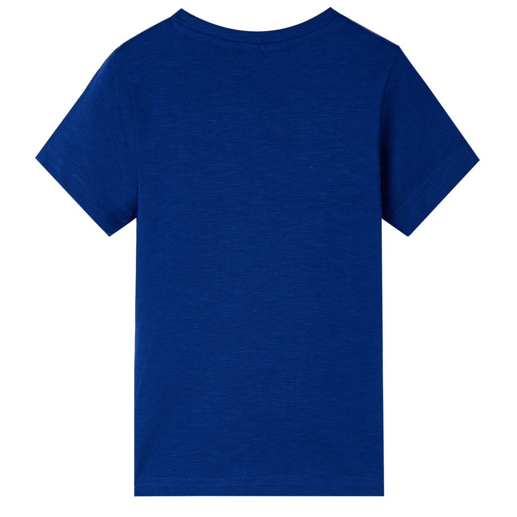 T-shirt enfant à manches courtes Bleu foncé 116