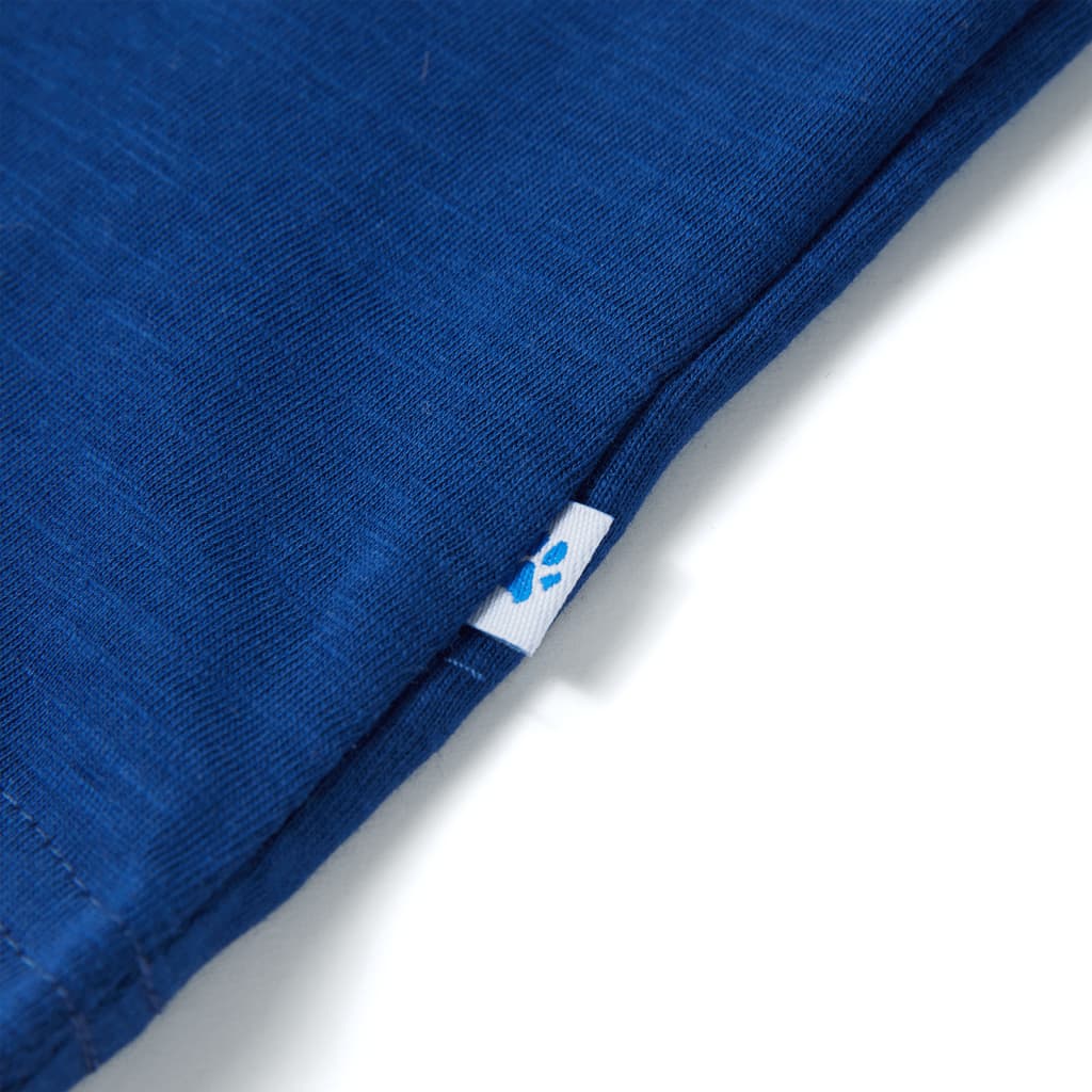 T-shirt enfant à manches courtes Bleu foncé 116