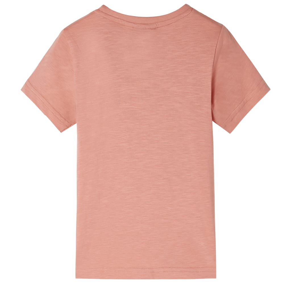Kids' Short-Sleeve T-Shirt Light Orange 128