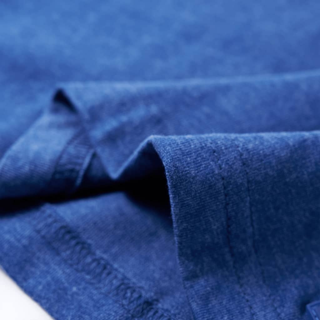 Kids' T-Shirt Dark Blue Marl 128