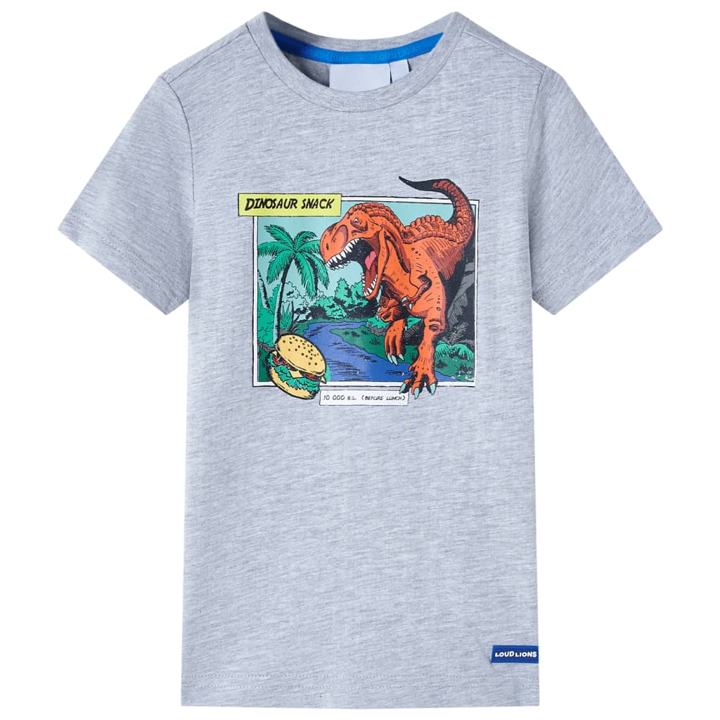 T-shirt enfant gris 128