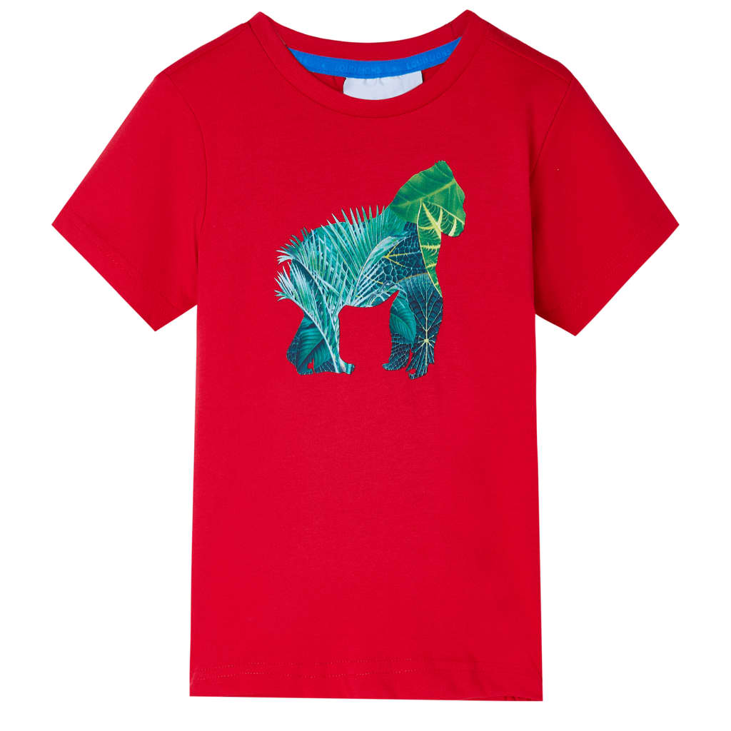 T-shirt enfant rouge 140