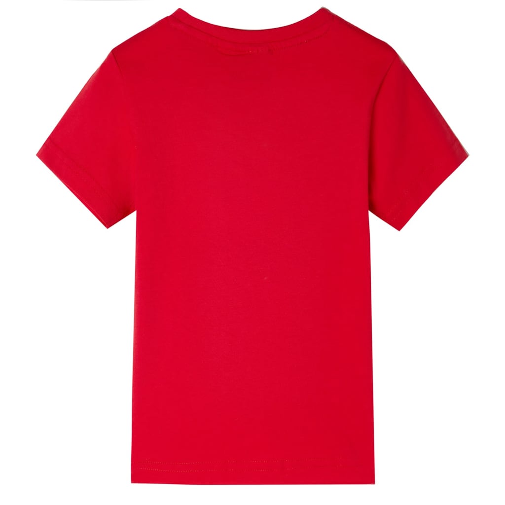 T-shirt enfant rouge 140