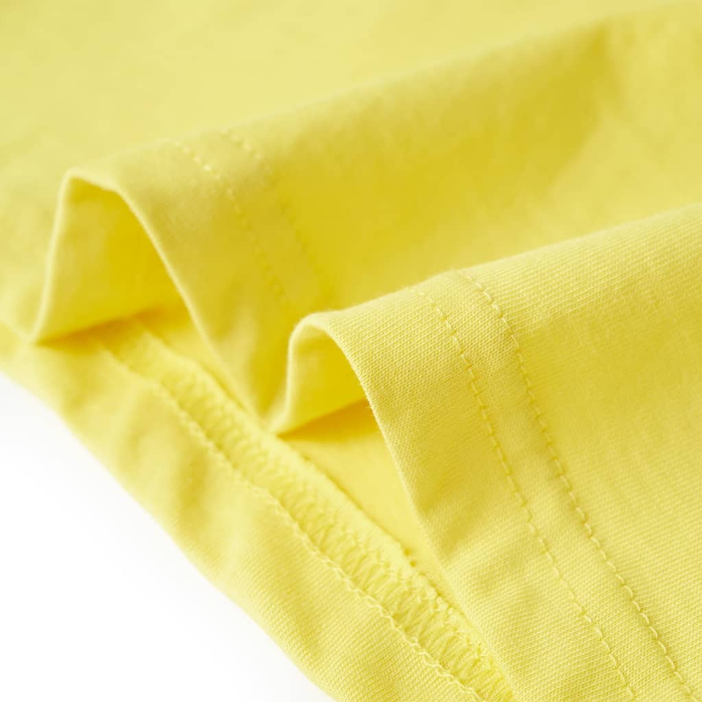 T-shirt enfant jaune 128