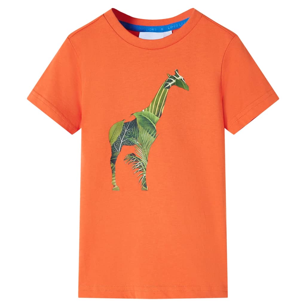 Kids T-Shirt Light Orange 116