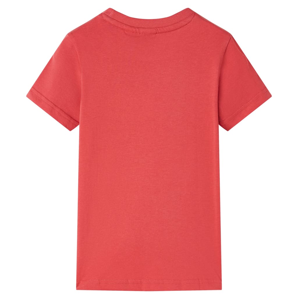 T-shirt enfant rouge 128