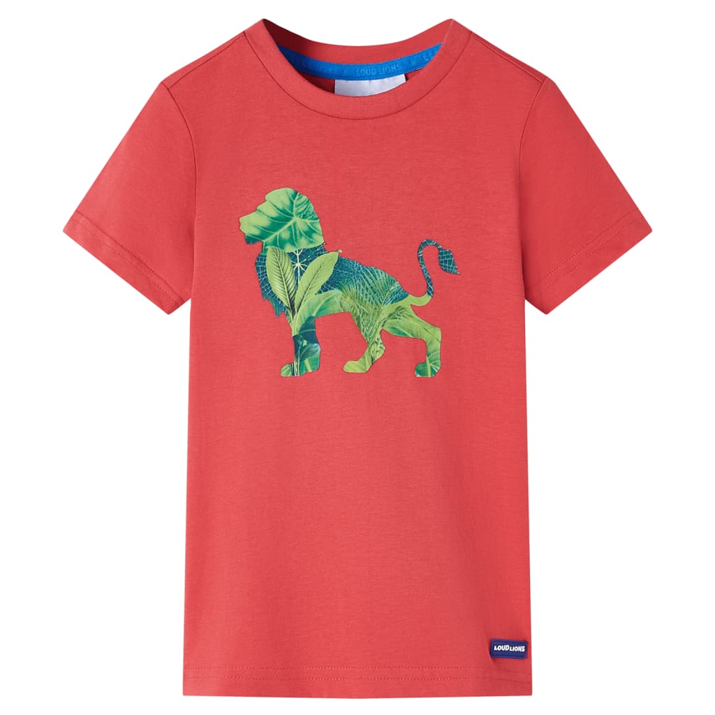 T-shirt enfant rouge 140