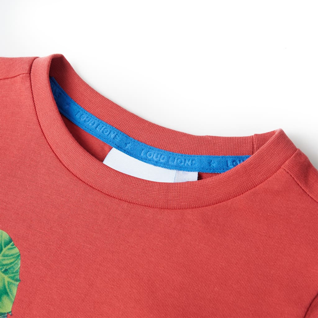 T-shirt enfant rouge 140